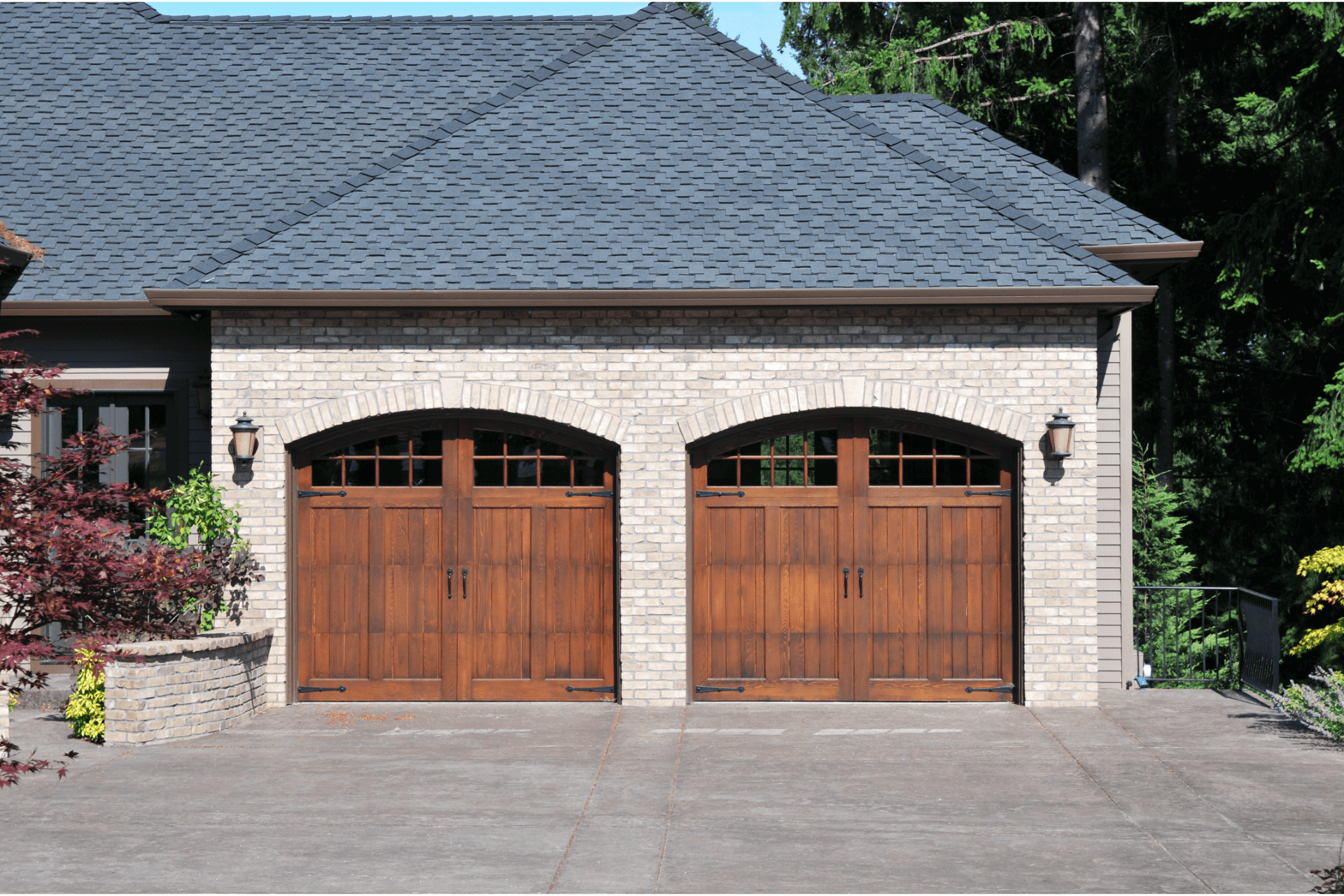 Farmhouse style garage doors